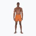 Pantaloncini da bagno Nike Multi Print 5" Volley da uomo, arancione blaze 2