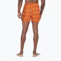 Pantaloncini da bagno Nike Multi Print 5" Volley da uomo, arancione blaze 3