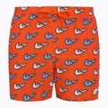 Pantaloncini da bagno Nike Multi Print 5" Volley da uomo, arancione blaze