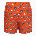 Pantaloncini da bagno Nike Multi Print 5" Volley da uomo, arancione blaze 2