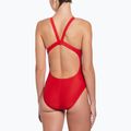 Costume intero da donna Nike Logo Tape Fastback rosso università 3
