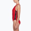 Costume intero da donna Nike Logo Tape Fastback rosso università 4