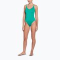 Costume intero da donna Nike Essential con scollo a V, verde stadio 5