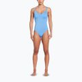 Costume intero da donna Nike Essential con scollo a V, blu università 2