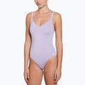 Costume intero da donna Nike Essential con scollo a V ortensie