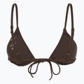 Nike Essential Triangle Bikini top costume da bagno marrone barocco 2