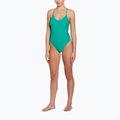 Costume intero donna Nike Swoosh Link Y-Back verde stadio 2