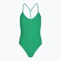 Costume intero donna Nike Swoosh Link Y-Back verde stadio