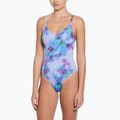 Nike Floral Blur, costume intero donna con scollo a V, ortensie