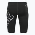 Maglia da nuoto Nike Hydrastrong da uomo, nero 2