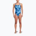 Costume intero donna Nike Hydrastrong Cutout blu 2