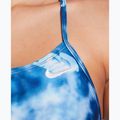 Costume intero donna Nike Hydrastrong Cutout blu 4