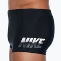 Boxer da nuoto Nike Ocean Merge Uomo gamba quadrata nero 4