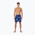 Pantaloncini da bagno Nike Fine Floral 7" Volley da uomo, mezzanotte marina 5
