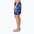Pantaloncini da bagno Nike Fine Floral 7" Volley da uomo, mezzanotte marina 7