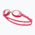 Occhialini da nuoto Nike Lil Swoosh Junior iper rosa per bambini