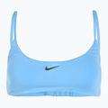 Costume da bagno due pezzi donna Nike Essential Bralette Bikini blu università 3