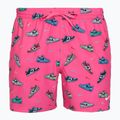 Pantaloncini da bagno uomo Nike Multi Print 5" Volley pinksicle