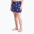 Pantaloncini da bagno uomo Nike Multi Poppy Print 5" Volley midnight navy