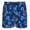 Pantaloncini da bagno uomo Nike Multi Poppy Print 5" Volley midnight navy
