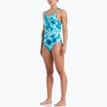 Costume intero donna Nike Hydrastrong Fastback bleached turquoise 2