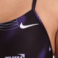 Costume intero donna Nike Hydrastrong Cutout purple 4