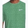 Maglietta da nuoto da uomo Nike Heather Hydroguard malachite 4
