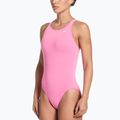 Costume da bagno intero donna Nike Hydrastrong Solid pink glow