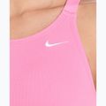 Costume da bagno intero donna Nike Hydrastrong Solid pink glow 4