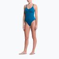 Costume da bagno intero da donna Nike Essential V-Neck green abyss 2
