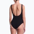 Costume da bagno intero da donna Nike Shoreline Pucker Scoop Neck black 3
