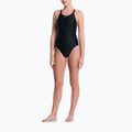 Costume da bagno intero da donna Nike Logo Tape Fastback black 2