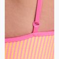 Costume da bagno intero da donna Nike Ocean Bound Ripple Texture Square Neck pink glow 4