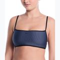 Parte superiore del costume da bagno Nike Ripple Texture Bralette Classic Bikini slate