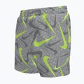 Shorts da bagno per bambini Nike Breaker Pebble 4" Volley wolf grey