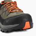 Scarpe da trekking da uomo REGATTA Samaris III Low cypress green/blaze orange 7