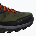 Scarpe da trekking da uomo REGATTA Samaris III Low cypress green/blaze orange 7