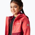 REGATTA Girl Trekktain 3in1 rumba rosso/rosso cielo giacca per bambini 4