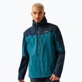 Giacca da pioggia REGATTA Birchdale uomo blu marocchino/navy/moonlightdenim