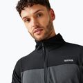 Uomo REGATT Highton Full Zip Midlayer Felpa ash/nero 5