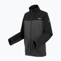 Uomo REGATT Highton Full Zip Midlayer Felpa ash/nero 9