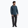 Craghoppers NosiLife Uomo Camicia Pro a maniche lunghe V camicia da trekking in pietra blu 2