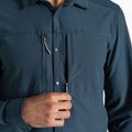 Craghoppers NosiLife Uomo Camicia Pro a maniche lunghe V camicia da trekking in pietra blu 6