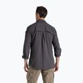 Camicia da uomo Craghoppers NosiLife Adventure Long Sleeved Shirt III black pepper 3