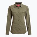 Camicia Craghoppers NosiLife Adventure a maniche lunghe III da donna, oliva selvatica, da trekking 8