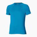 Maglia da corsa da uomo Mizuno Active Dryaeroflow blue jewel