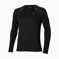 Longsleeve da running uomo Mizuno Active Dryaeroflow black