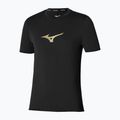 Maglia da corsa da uomo Mizuno Core Runbird Short Sleeve Tee black