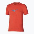 Maglia da corsa da uomo Mizuno Core Runbird Short Sleeve Tee orange