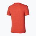 Maglia da corsa da uomo Mizuno Core Runbird Short Sleeve Tee orange 2